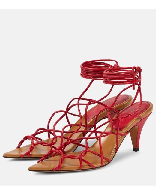 Sandali Arden 75 di Khaite in Red