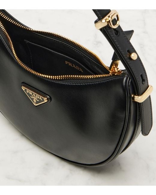 Borsa A Spalla Arque Small di Prada in Black