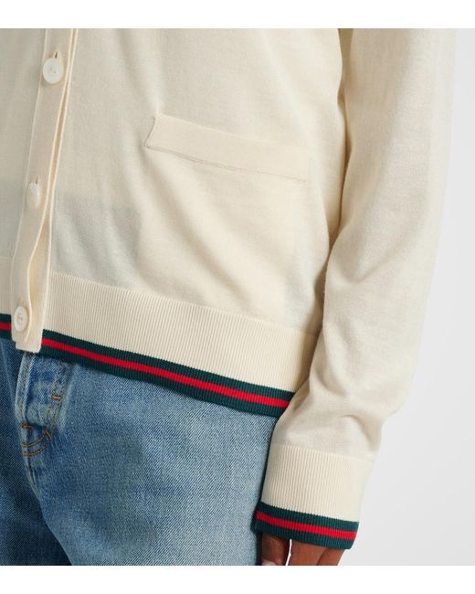 Cardigan di Gucci in White