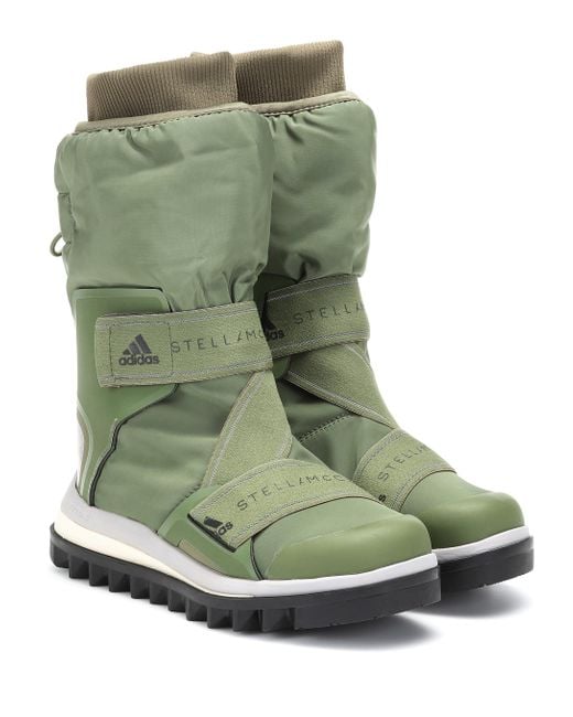 Botas de nieve Logo Adidas By Stella McCartney de color Green