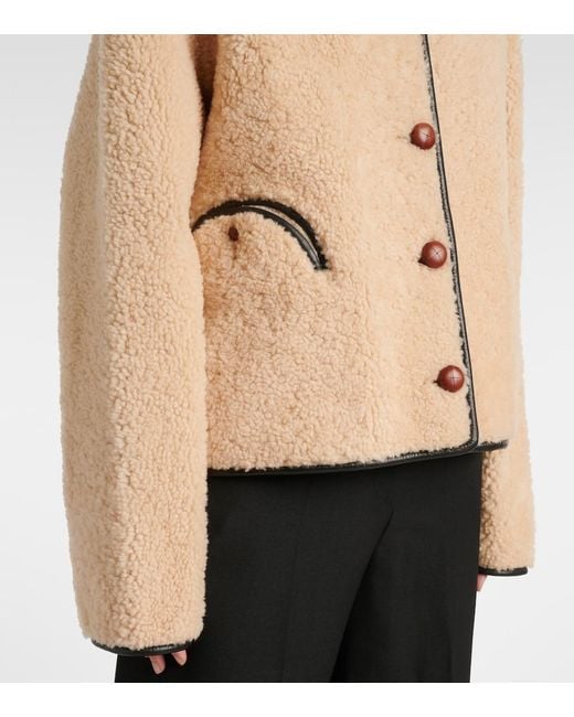 Blazé Milano Natural Gliss Reversible Shearling Jacket