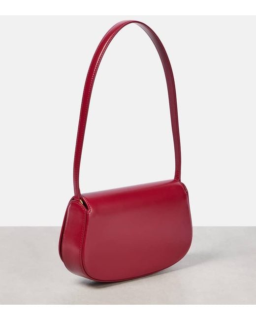 Saint Laurent Red Voltaire Mini Leather Shoulder Bag