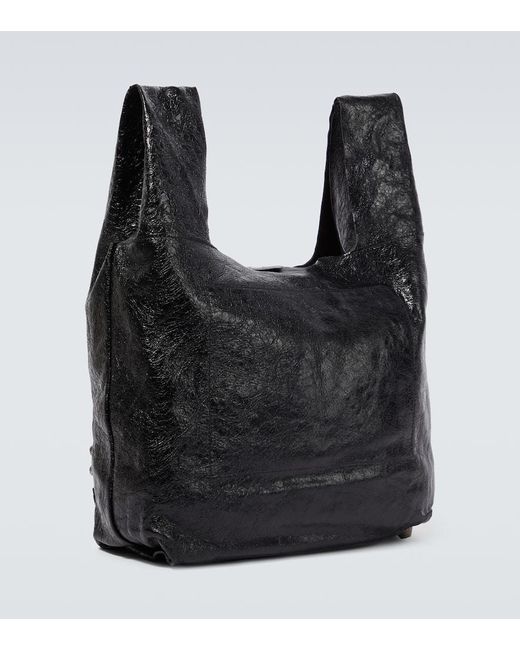 Tote Le Cagole De Piel Balenciaga de hombre de color Black