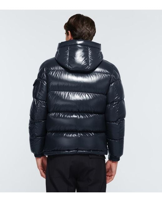 Moncler Blue Ecrins Down-Filled Jacket for men