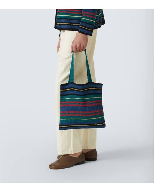 Bode Tote Bag Riverbank in Blue für Herren