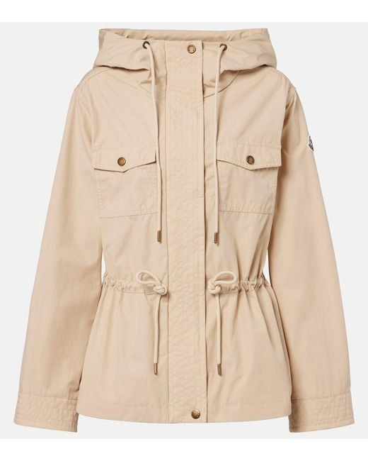 Moncler Natural Serin Hooded Parka
