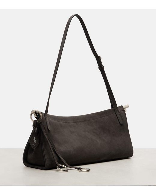 Alaïa Black Le Click East West Medium Shoulder Bag