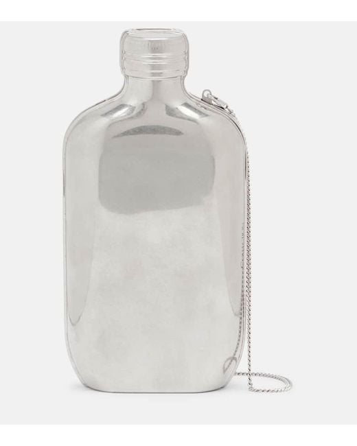Calvin Klein White The One Micro Clutch