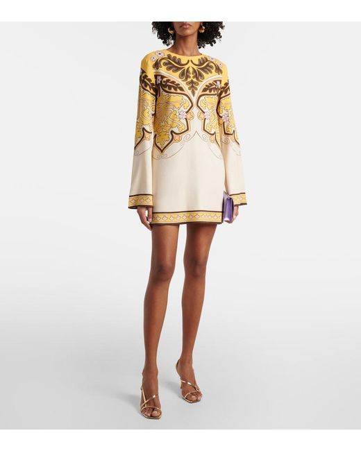 LaDoubleJ Natural Supremes Printed Minidress