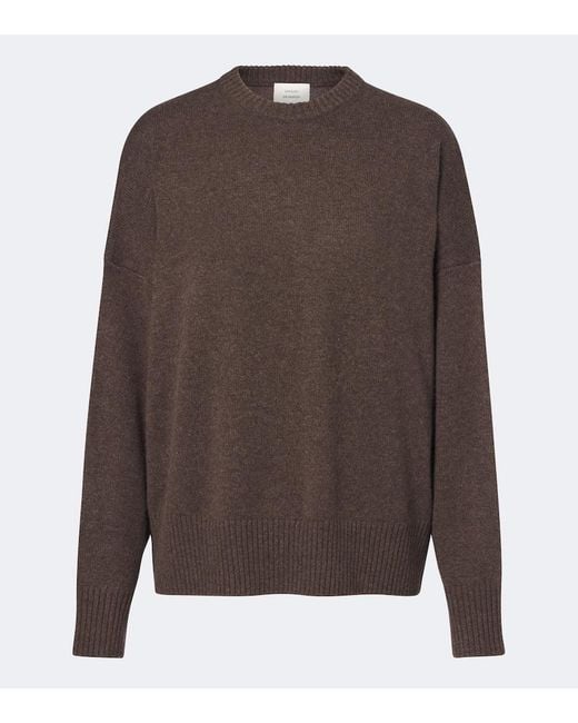 Loulou de Saison Brown Anton Cashmere Sweater