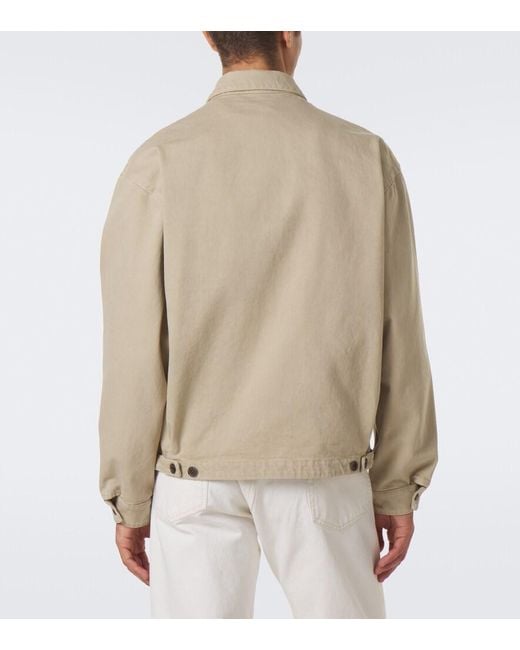 Prada Natural Denim Blouson Jacket for men