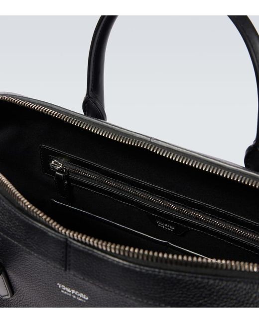 Maletin Elliot De Piel Tom Ford de hombre de color Black