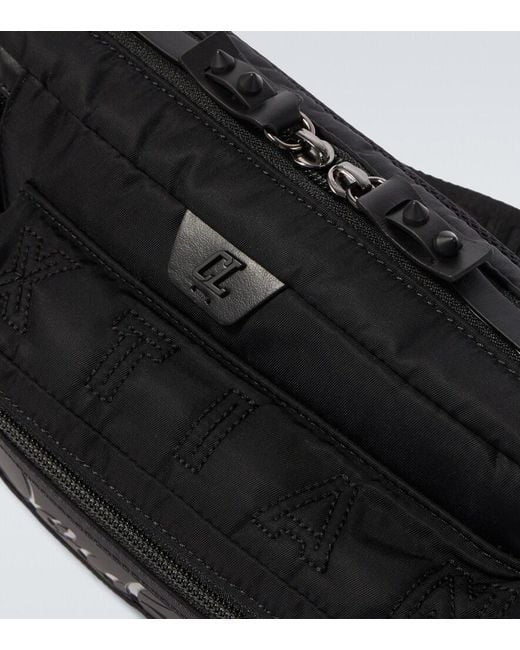 Christian Louboutin Black Loubideal Belt Bag for men