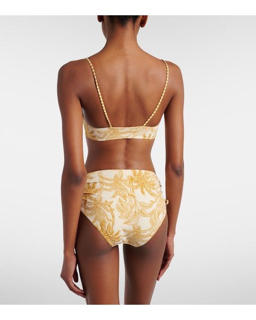 Eres Metallic Voyageuse Printed Bikini Bottoms
