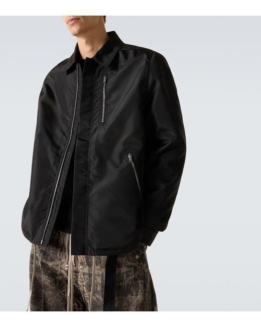 Rick Owens Black Drkshdw Technical Jacket for men