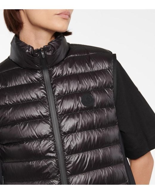 Chaleco De Plumas Spicules Moncler de color Black
