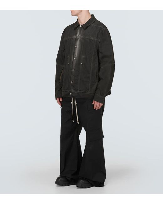 Rick Owens Stiefel Jumbo Laced aus Leder in Black für Herren