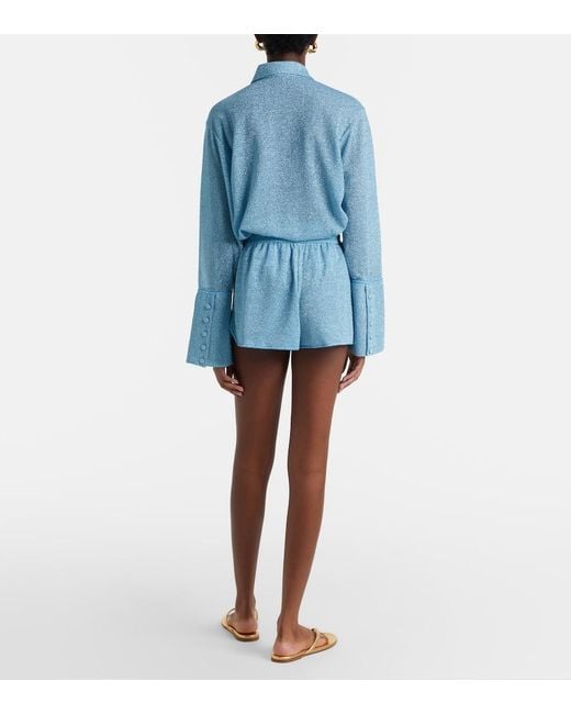 Oseree Blue Lumiere Shorts