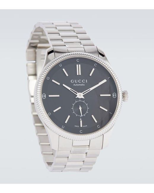 Reloj G-Timeless de 40 mm de acero Gucci de hombre de color Metallic
