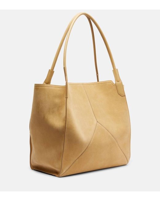 Victoria Beckham Natural Victoria Suede Tote Bag
