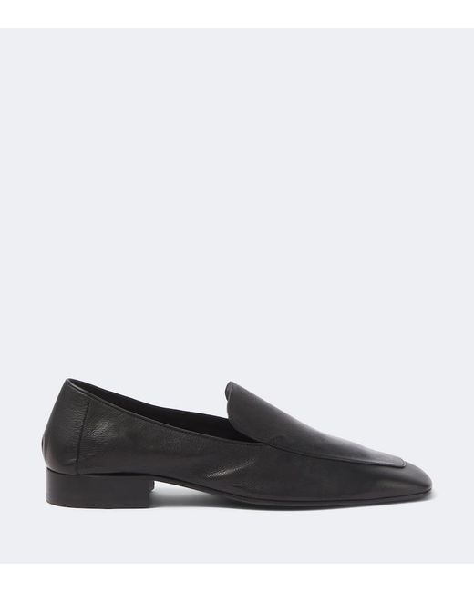Dries Van Noten Gray Leather Loafers for men