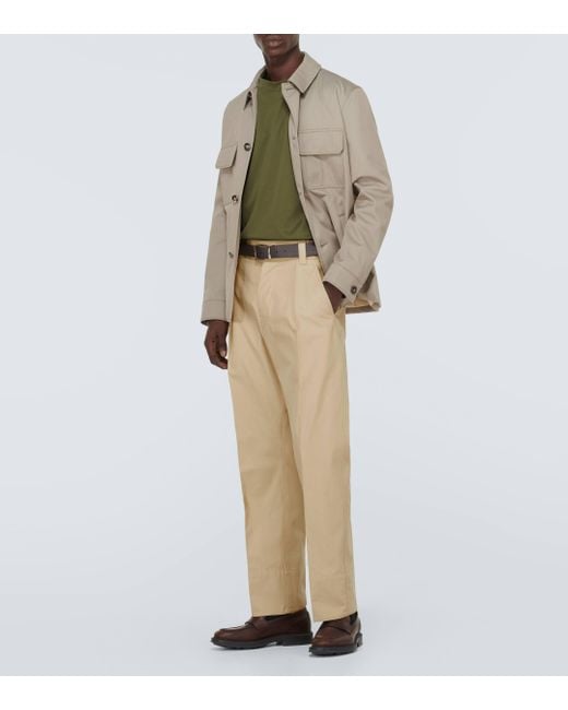 Pantalon chino Reinga en coton Loro Piana pour homme en coloris Natural