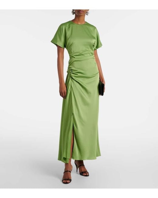 Jonathan Simkhai Green Marbella Maxi Dress