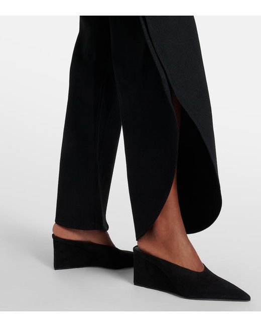 Alaïa Blue Barrel-Leg Jeans