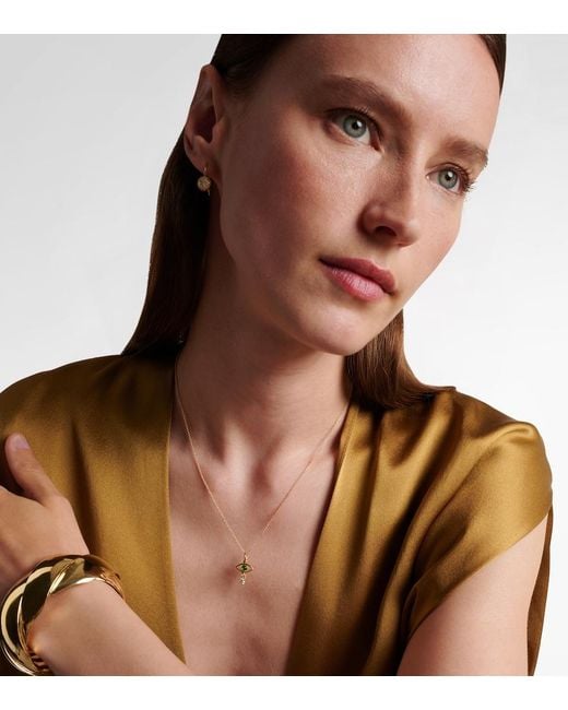 Ileana Makri White 18kt Gold Necklace With Diamonds