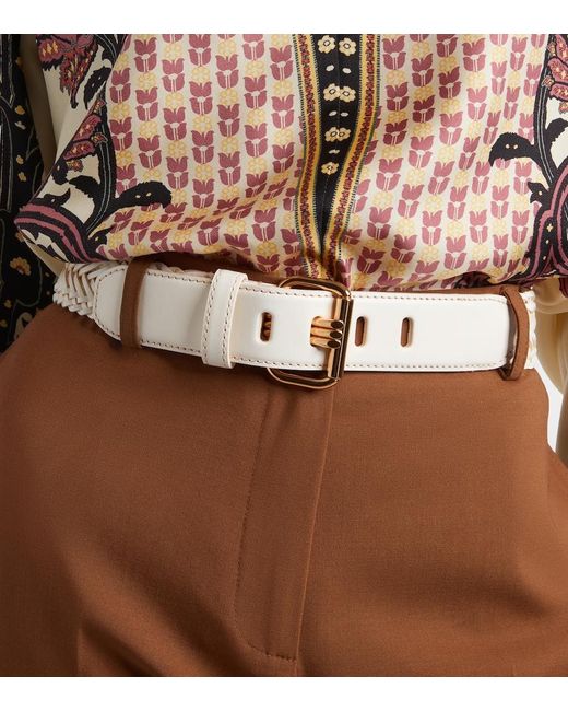 Etro Natural Leather Belt