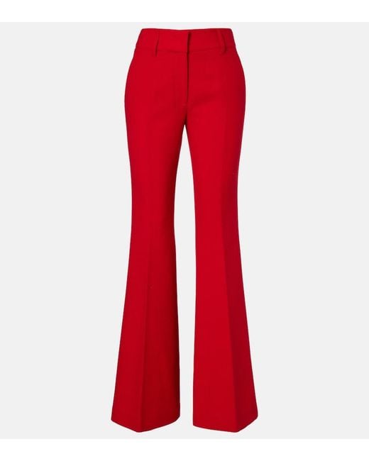Gabriela Hearst Rhein Wool Flared Pants