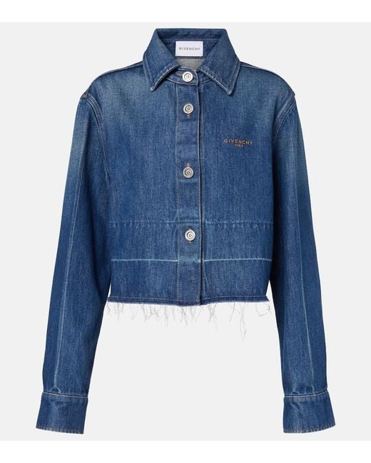 Givenchy Blue Denim Shirt