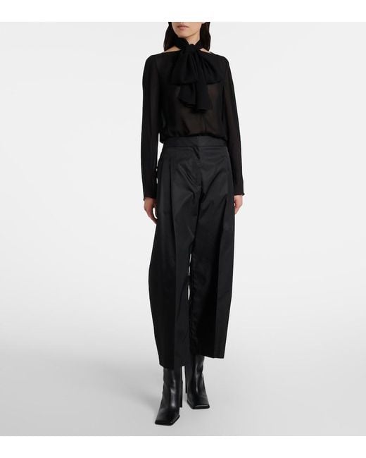 Blouse Alaïa en coloris Black