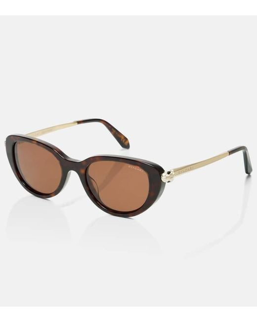 Occhiali Da Sole Cat-Eye Serpenti Forever di BVLGARI in Brown