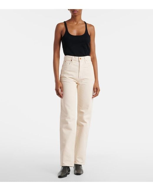 SLVRLAKE Denim Natural London Straight Jeans