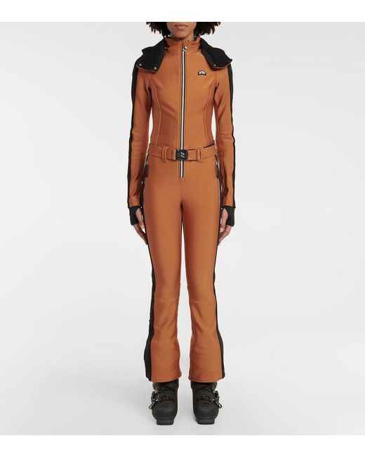 Jet Set Brown Magic Ghoster Glam Ski Suit