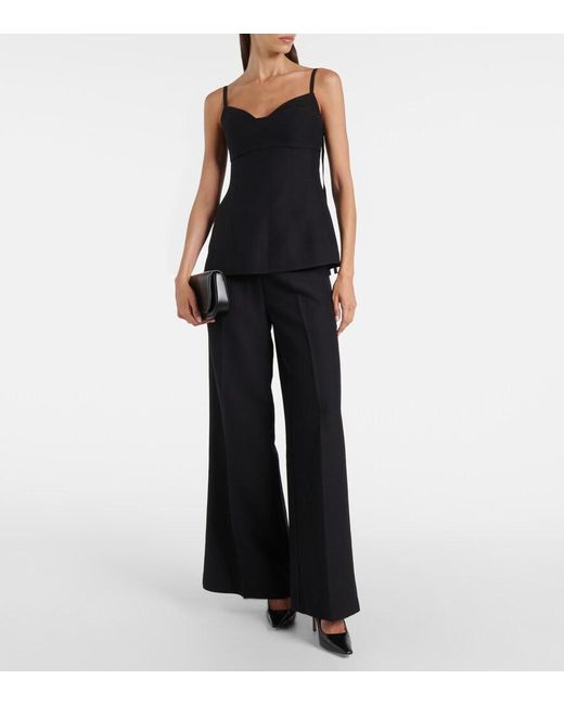 Co. Blue High-Rise Wide-Leg Pants