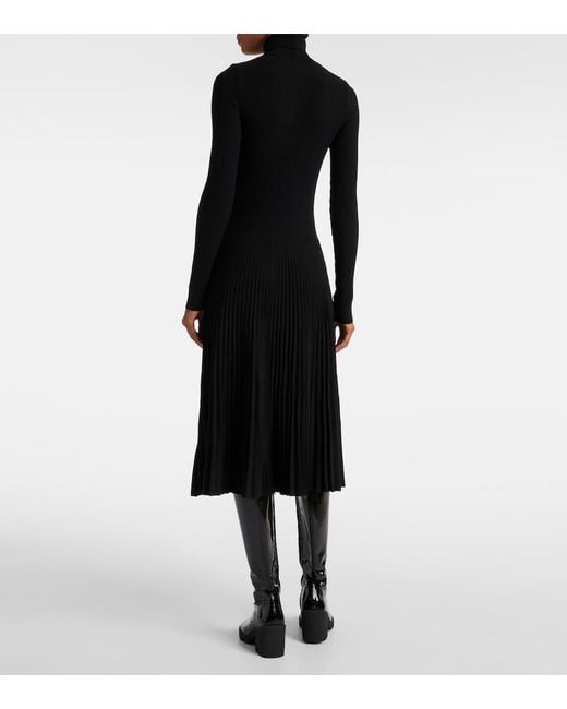 Burberry Black Turtleneck Dress