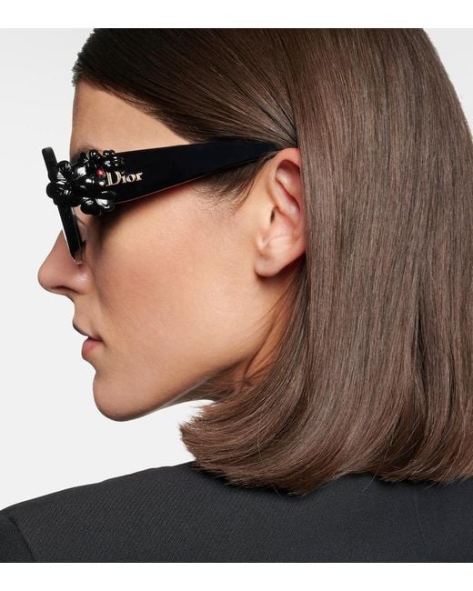 Dior Brown Dior Clover S3I Square Sunglasses
