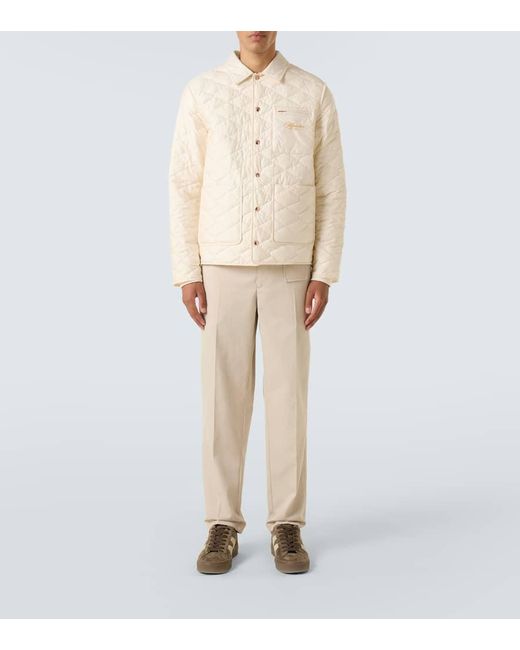 Piumino Kastos Trapuntato di Moncler in Natural da Uomo