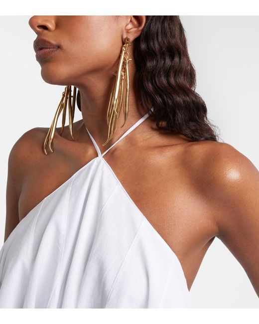 Jacquemus Metallic Ohrringe Haricots
