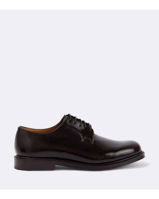 Church's Black Shannon Leather Derby Shoes for men