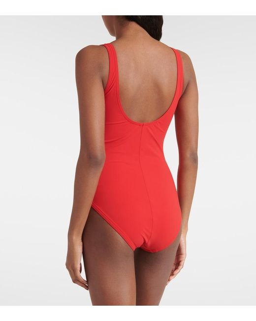 Karla Colletto Red Basics Swimsuit