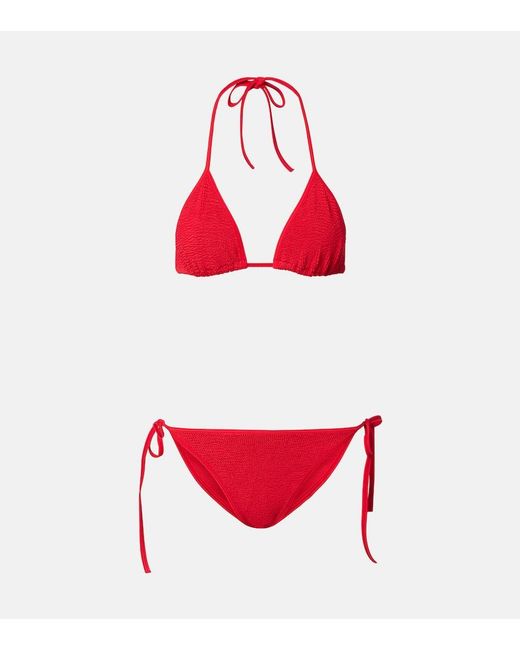 Hunza G Red Gina Bikini