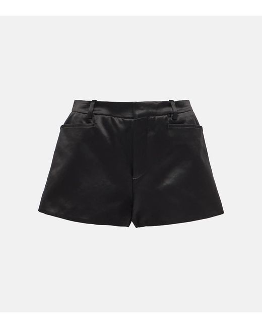 Tom Ford Black Shorts aus einem Baumwollgemisch