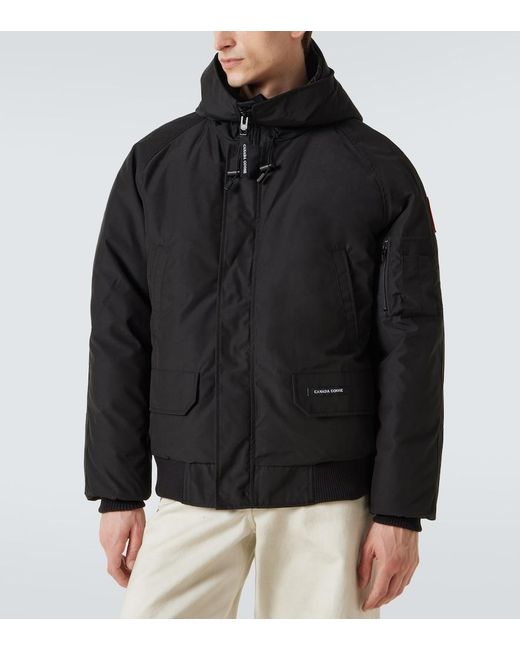 Canada Goose Black Chilliwack Down Jacket for men