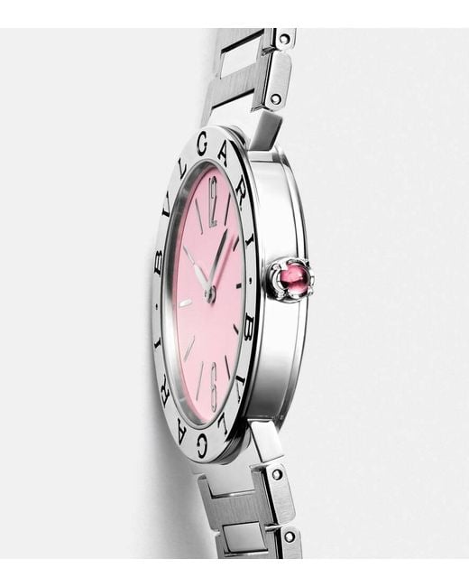 BVLGARI Multicolor Uhr Lady Mit Rubellit
