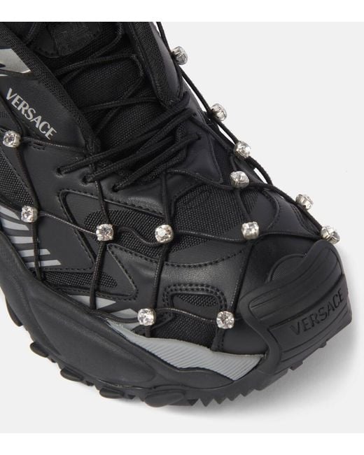 Versace Black Mercury M_vs_02 Sneakers