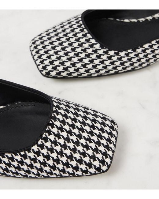 Dolce & Gabbana Black Dg Houndstooth Pumps
