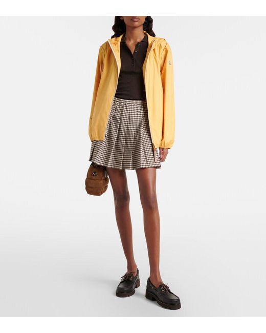 Moncler Yellow Fegeos Technical Jacket